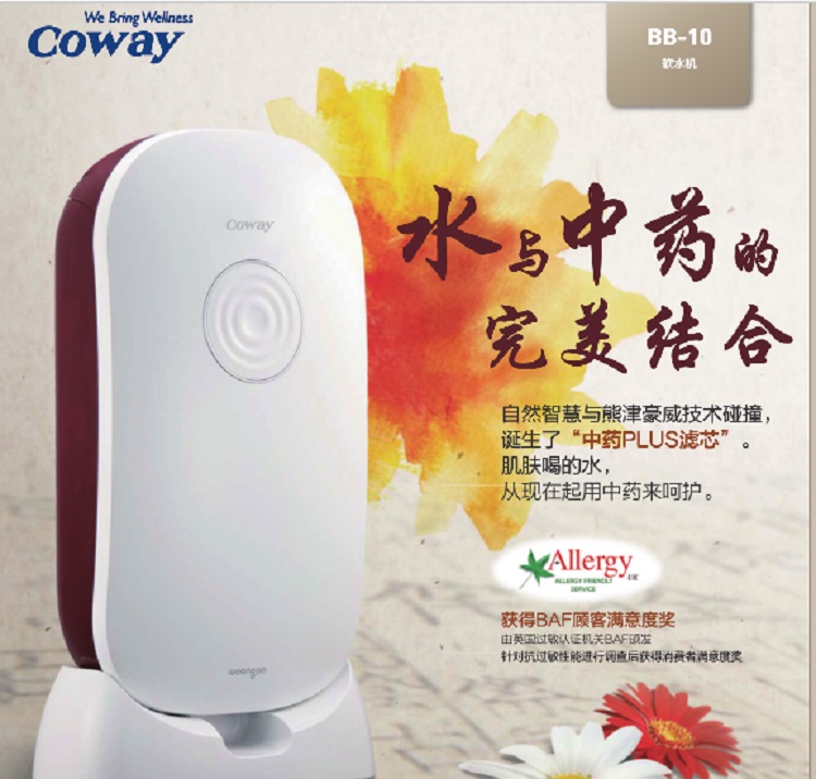 商丘熊津BB10壁挂软水机 家用软水机系列 世韩软水机批发